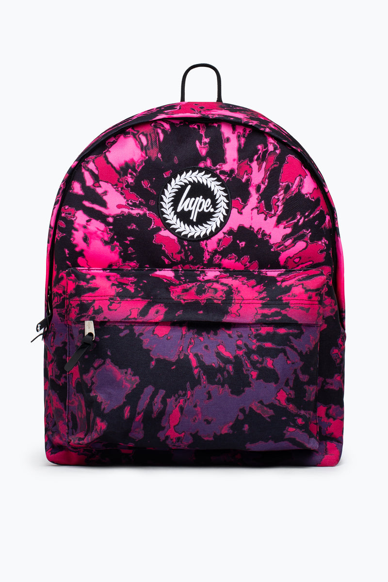 Hype Pink Fade Tie Dye Crest Sırt Çantası