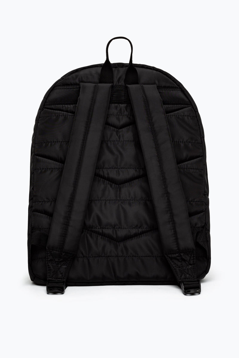 Hype Black Quilted Scribble Sırt Çantası